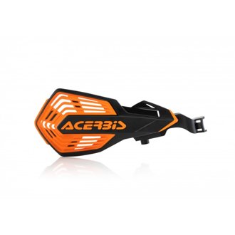 21-23 GasGas/ 14-23 Husq/ 14-23 KTM / 18-23 Sherco K-Future Handguard - Black/Orange