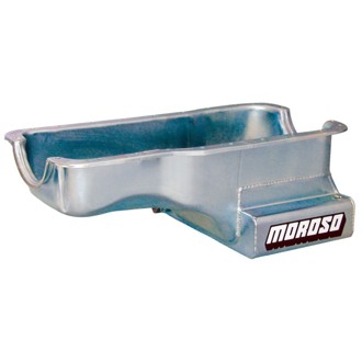 Ford 289-302 (w/Front Sump) Kicked Out Wet Sump 7qt 8in Steel Oil Pan