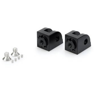 Adaptor Adjustable Rider Footpeg Black