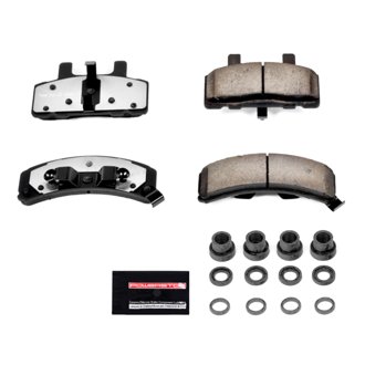 Z36 Truck and SUV Carbon-Fiber Ceramic Brake Pads with Hardware Kit