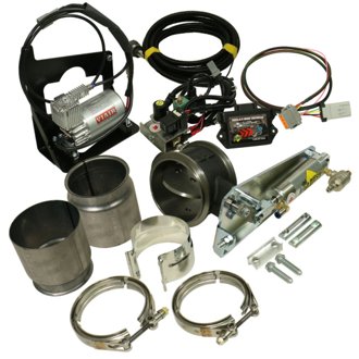 Brake - 2007.5-2017 Dodge 6.7L w/Non-VGT Turbo/5in Exhaust - Remote Exhaust Brake Kit