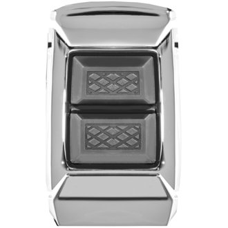 Enygma Brake Pedal Pad Fl Touring Models - Chrome