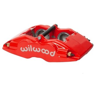 Wilwood Caliper - FSLI4 - Red 1.62in Piston 1.25in Rotor