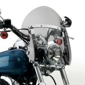 80-05 Harley FX Wide Glide/84-12 FXST Softail Switchblade Windshield Shorty -Tinted