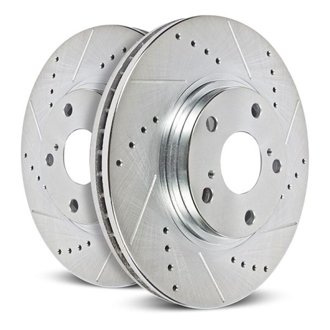Evolution Performance Drilled And Slotted Rotor Pair