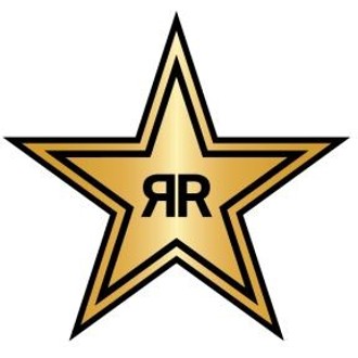 5-PACK STICKER-ROCKSTAR STAR