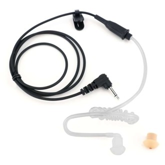 Listen-Only Acoustic Ear Piece Tube with 3.5mm plug