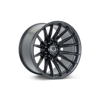 HFX-2 20x9 - 8x165.1 - ET0 - Deep Face - 125.1 - Satin Black Wheel