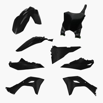 2024 Kawasaki KX450 5 pc. Replica Body Kit - Black