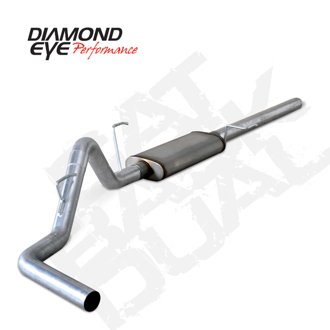 Diamond Eye KIT 3in Catback Single GAS SS FORD 5.4L F150 04-08
