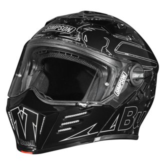 Buell Motorcycles Mod Bandit Helmet - Forged Carbon Fiber - Double Extra Large