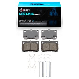 R1 Ceramic Pads and Hardware Kit