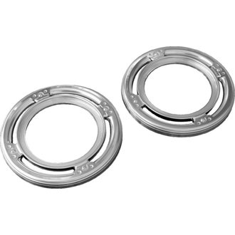 Rear Speaker Accents For Harley-Davidson Chrome