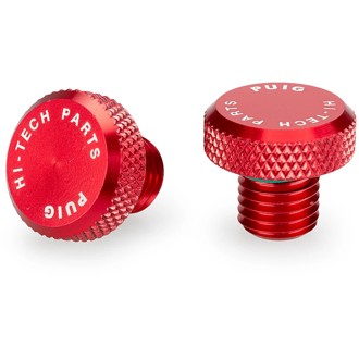 Mirror Hole Screw Plug Red