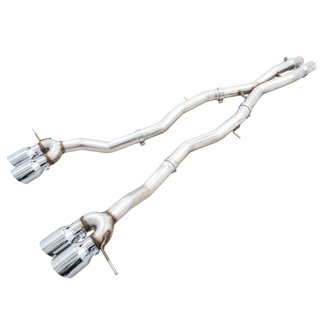 AWE Track Edition Catback for BMW G8X M3/M4 - Chrome Tips