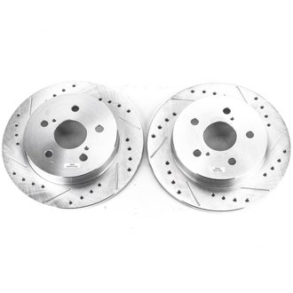 Evolution Performance Drilled And Slotted Rotor Pair