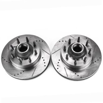 Evolution Performance Drilled And Slotted Rotor Pair