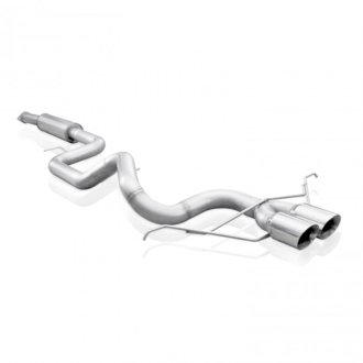 2013-18 Ford Focus ST 3in Catback Vintage Round Muffler 4in Tips