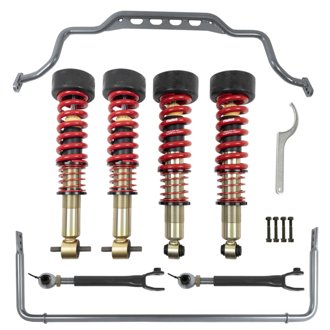 Performance Handling Kit W/ Height Adjustable Coilovers & Sway Bar Set