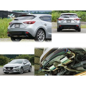 15+ Mazda 3 2.0L (Hatchback) Legamax Premium Exhaust System