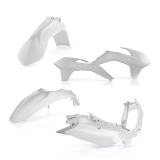 13-15 KTM SX125/150/SX-F/XC-F/ 13-16 SX250/XC Plastic Kit - White