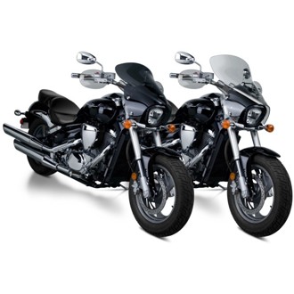 13-19 Suzuki M50 Boulevard VStream/Wave Mid/Std. Windshield-Lt Tint