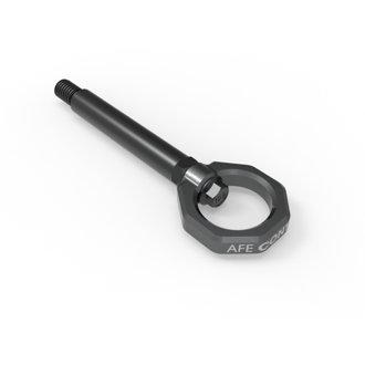 Afe Control Front/Rear Tow Hook Gray