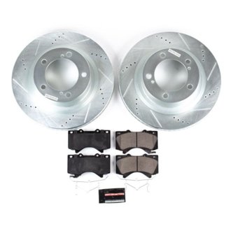Z23 Daily Driver Carbon-Fiber Ceramic Brake Pad and Drilled & Slotted Rotor Kit