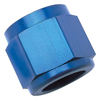 Performance -3 AN Tube Nuts 3/16in dia. (Blue) (6 pcs