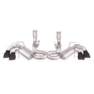 20-21 Chevrolet Corvette C8 6.2L Legend Cat-Back Exhaust w/ Matte Black Tips