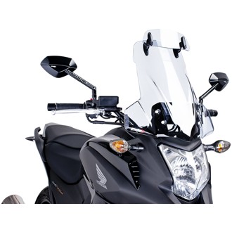 Multi-Adjustable Visor Fixed With Screws Clear