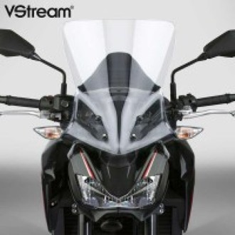 17-19 Kawasaki Z900 V Stream/ Wave Tall Windshield-Clear