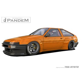 Pandem 84-87 Toyota Corolla-Trueno HB AE86 Full Widebody Kit w/o Wing