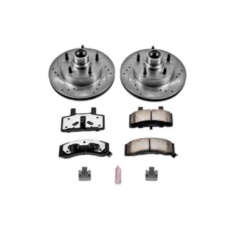 Z36 Truck and SUV Carbon-Fiber Ceramic Brake Pad and Drilled & Slotted Rotor Kit