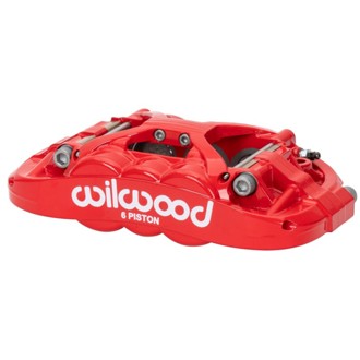 Wilwood XRS6R 1.38/1.12/1.12 1.10 Rotor R/H Caliper - Red