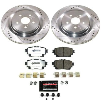 Z36 Truck and SUV Carbon-Fiber Ceramic Brake Pad and Drilled & Slotted Rotor Kit