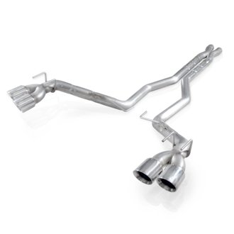 2012-15 Camaro ZL1 6.2L 3in Catback Dual Chambered Exhaust X-Pipe Resonator Deletes