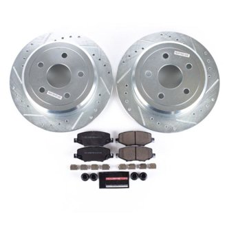 Z23 Daily Driver Carbon-Fiber Ceramic Brake Pad and Drilled & Slotted Rotor Kit