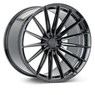 HFX-4 22x10.5 - 5x120 - ET38 - Deep - 72.56 - Gloss Black Wheel