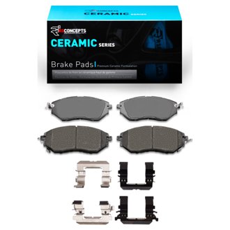 R1 Ceramic Pads and Hardware Kit