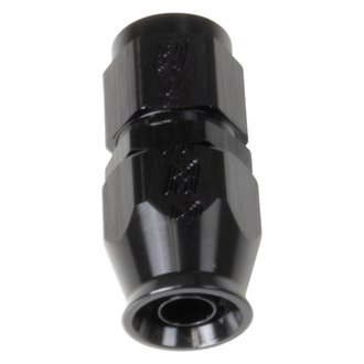 Black Straight -6 Pro Ptfe Hose End