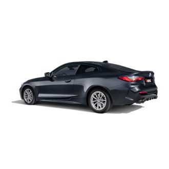2022 BMW M440i (G22, G23) Slip-On Line (Titanium) (Requires BMW Part #18308686640