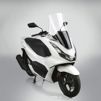 21-23 Honda PCX150 Scooter Wave Low Windshield - Clear