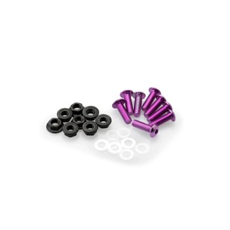 Screw Kit Anodized For Screens Purple