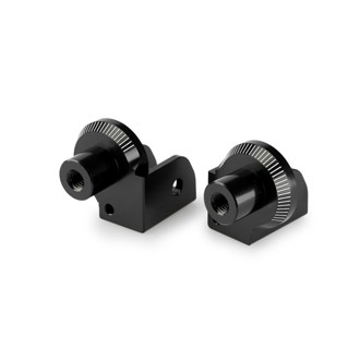 Adaptor Rider Footpeg Black