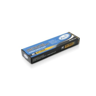 WHEEL WEIGHTS, STEEL, BLACK, 90OZ BOX, 360-1/4OZ SEGMENTS