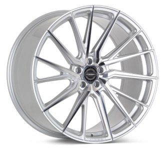 HF-4T - 20x9.5 - ET25 - 5x114.3 - 70.6 - DEEP - GB - GLOSS BLACK - LEFT SIDE