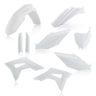 17-18 Honda CRF250R/ CRF450R Full Plastic Kit - White