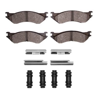 Performance Off-Road/Tow Brake Pads And Hardware Kit
