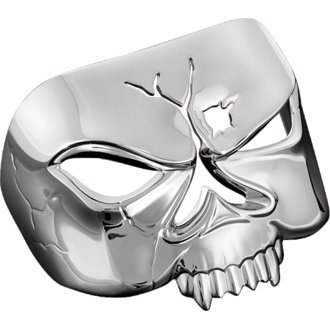 Zombie Taillight Cover Chrome